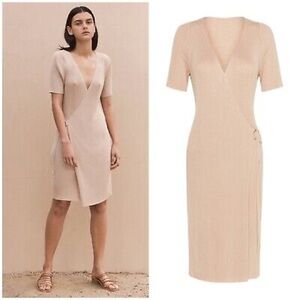 St. Agni Anais Bamboo Wrap dress Size M